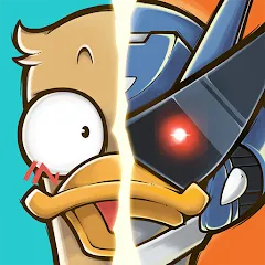 Скачать взломанную Merge Duck 2: Idle RPG (Мердж Дак 2)  [МОД Menu] - полная версия apk на Андроид