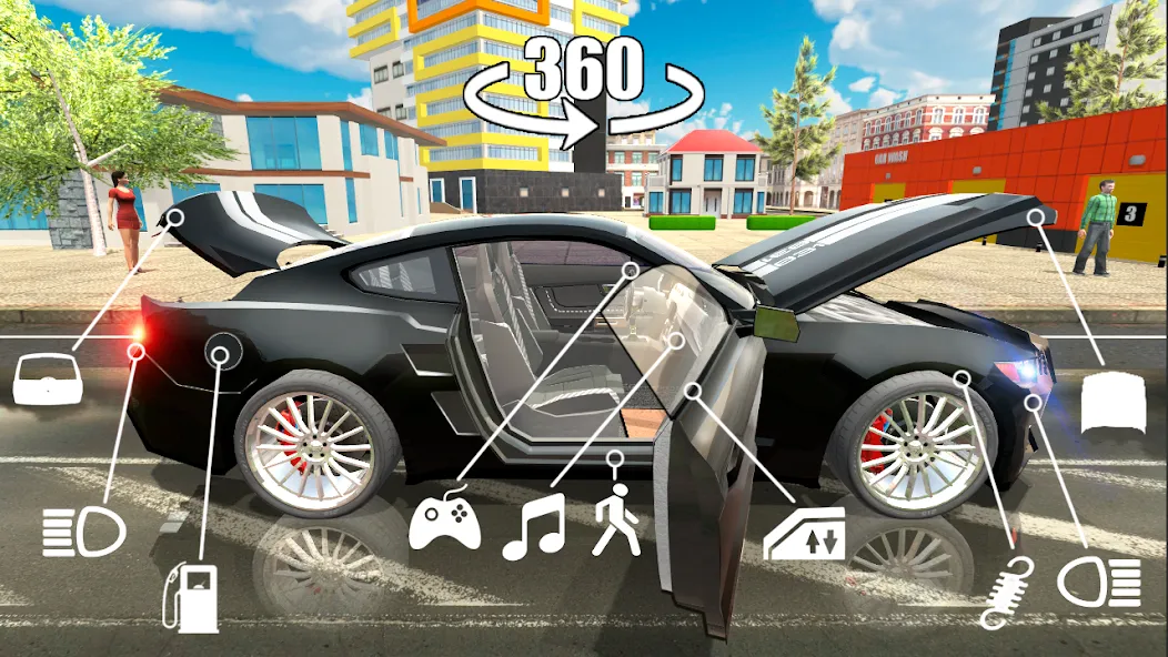 Car Simulator 2  [МОД Menu] Screenshot 1