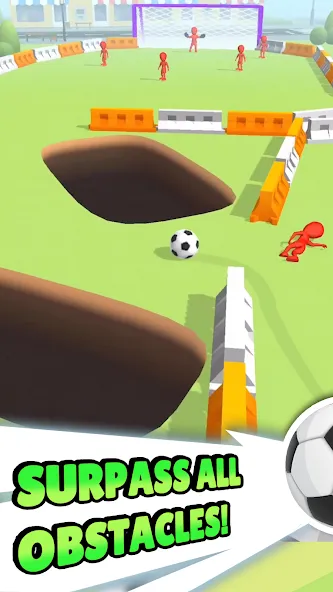 Crazy Kick! Fun Football game  [МОД Все открыто] Screenshot 4