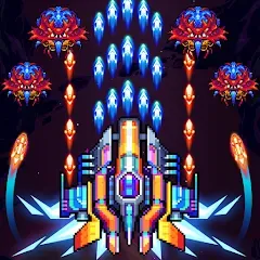 Взлом Galaxiga Arcade Shooting Game (Галаксига)  [МОД Много монет] - полная версия apk на Андроид