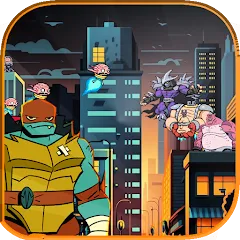 Взломанная The turtle adventur ninja hero  [МОД Unlimited Money] - последняя версия apk на Андроид