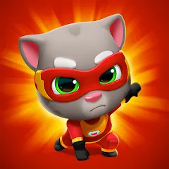 Скачать взлом Talking Tom Hero Dash  [МОД Меню] - полная версия apk на Андроид