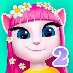 Скачать взлом My Talking Angela 2  [МОД Много монет] - стабильная версия apk на Андроид