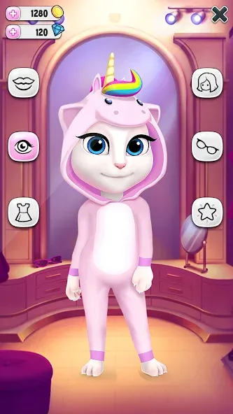 My Talking Angela  [МОД Много монет] Screenshot 4