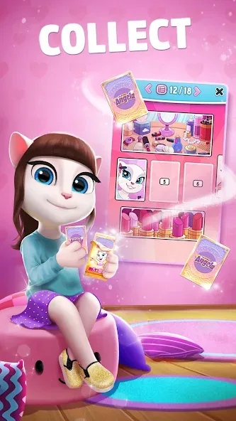 My Talking Angela  [МОД Много монет] Screenshot 5