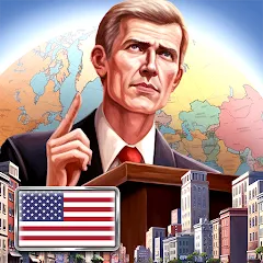 Взломанная MA 1 – President Simulator  [МОД Бесконечные деньги] - полная версия apk на Андроид