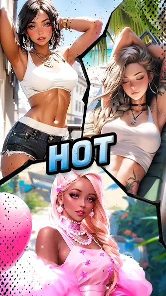 Adult Sexy Coloring Games  [МОД Бесконечные монеты] Screenshot 2