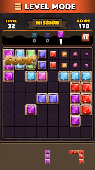 Block Puzzle 8x8 (Блокголоволомка 88)  [МОД Unlocked] Screenshot 3