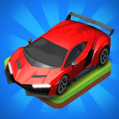 Взлом Merge Car - Idle Merge Cars (Мердж Кар)  [МОД Бесконечные деньги] - последняя версия apk на Андроид