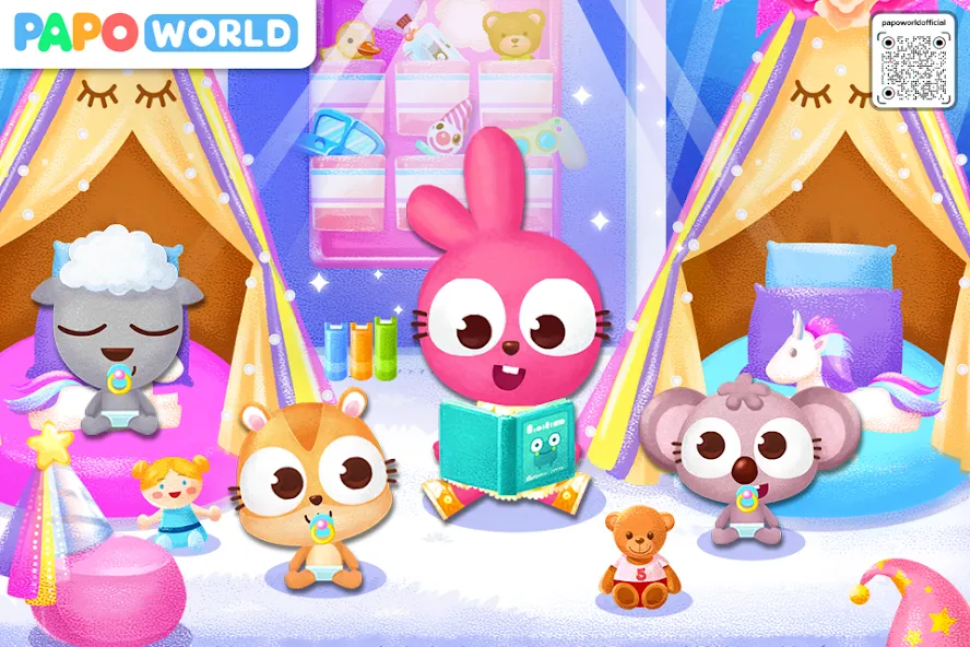 Papo Town Preschool  [МОД Unlimited Money] Screenshot 1