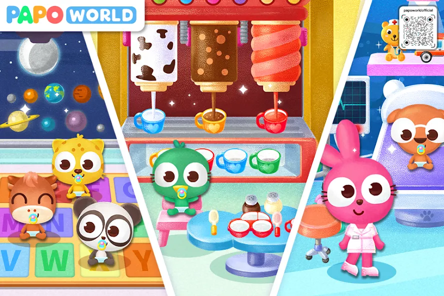 Papo Town Preschool  [МОД Unlimited Money] Screenshot 4