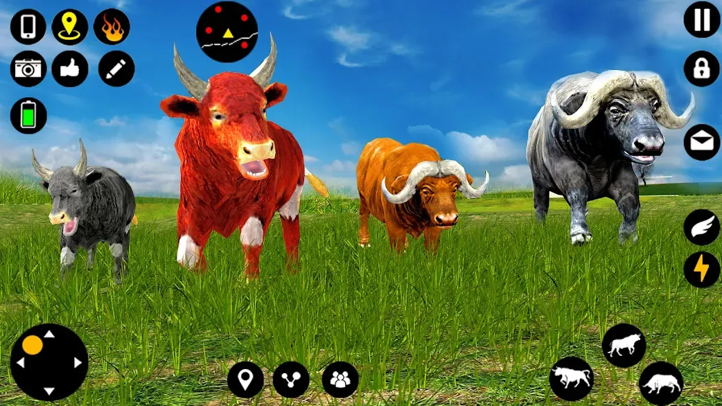 Angry Bull Attack Fight Games (Ангри Булл Атак Файт Геймс)  [МОД Бесконечные деньги] Screenshot 1