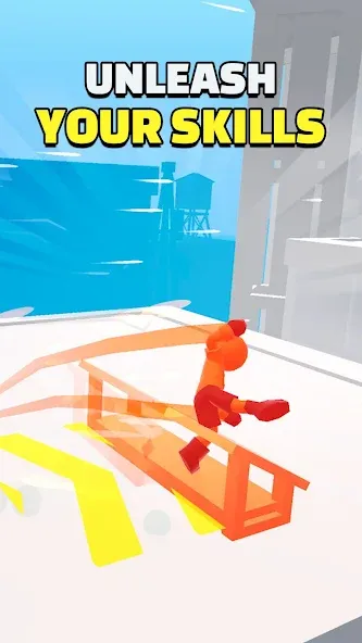 Parkour Race - FreeRun Game (Паркур Рейс)  [МОД Бесконечные деньги] Screenshot 4