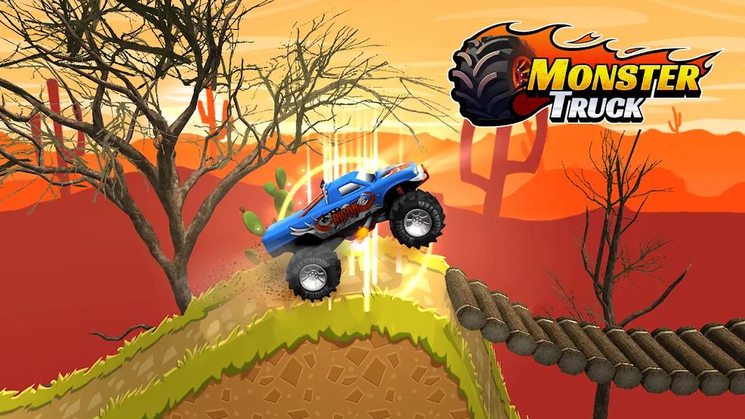 Monster truck: Extreme racing  [МОД Все открыто] Screenshot 1