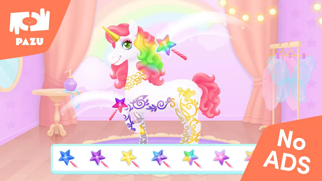 My Unicorn dress up for kids  [МОД Все открыто] Screenshot 2