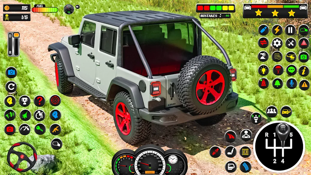 Offroad 4x4 Jeep Driving Game  [МОД Все открыто] Screenshot 2