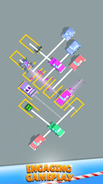 Parking Order!  [МОД Много монет] Screenshot 3