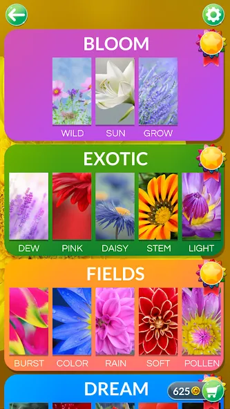 Wordscapes In Bloom (Вордскейпс Ин Блум)  [МОД Бесконечные монеты] Screenshot 3