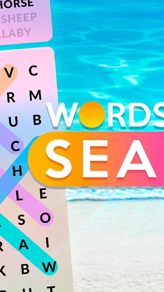 Wordscapes Search (Вордскейпс Серч)  [МОД Бесконечные монеты] Screenshot 3