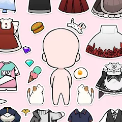 Скачать взломанную Unnie doll (Юнни кукла)  [МОД Unlocked] - стабильная версия apk на Андроид