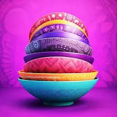 Взломанная Bowl Sort Bonanza (Боул Сорт Бонанза)  [МОД Unlocked] - полная версия apk на Андроид