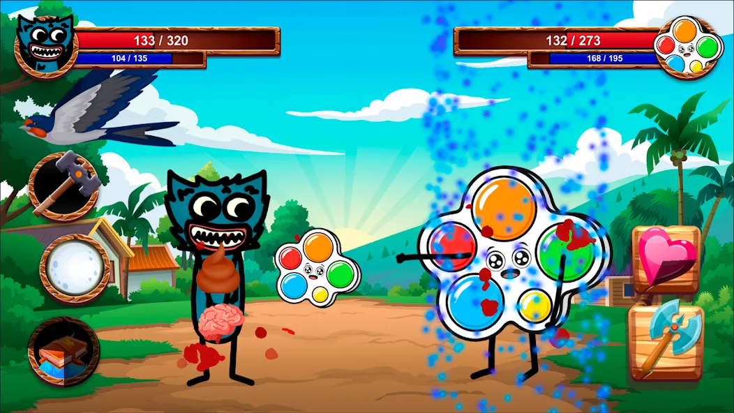 Cartoon Battle  [МОД Бесконечные деньги] Screenshot 1