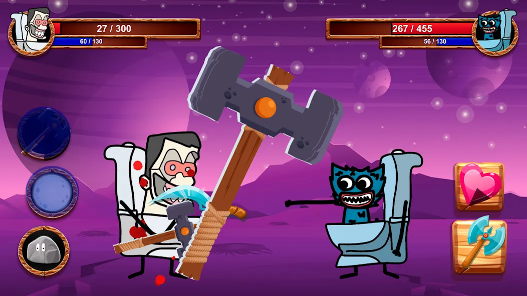 Cartoon Battle  [МОД Бесконечные деньги] Screenshot 2