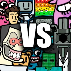 Взломанная Cartoon Battle  [МОД Бесконечные деньги] - последняя версия apk на Андроид