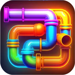 Скачать взлом Pipe Puzzle Connect (Пайп Пазл Коннект)  [МОД Меню] - полная версия apk на Андроид