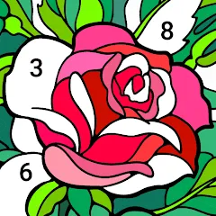 Взломанная Happy Color®: Coloring Book (Хэппи Колор)  [МОД Unlocked] - стабильная версия apk на Андроид