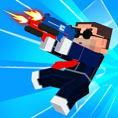 Взломанная Pixel Shooting: Craft Demolish (Пиксельное стрелялка)  [МОД Unlimited Money] - последняя версия apk на Андроид