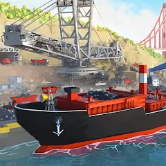 Скачать взлом Port City: Ship Tycoon (Порт Сити)  [МОД Все открыто] - стабильная версия apk на Андроид