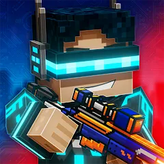 Взлом Pixel Strike 3D - FPS Gun Game (Пиксель Страйк 3Д)  [МОД Menu] - стабильная версия apk на Андроид