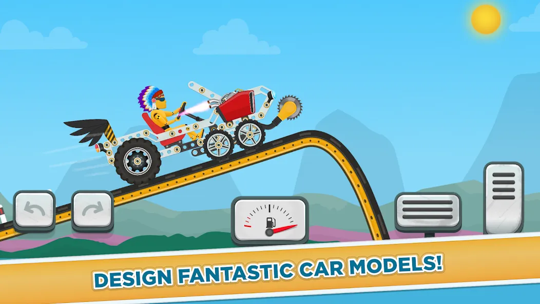 Car Builder & Racing for Kids  [МОД Бесконечные деньги] Screenshot 1