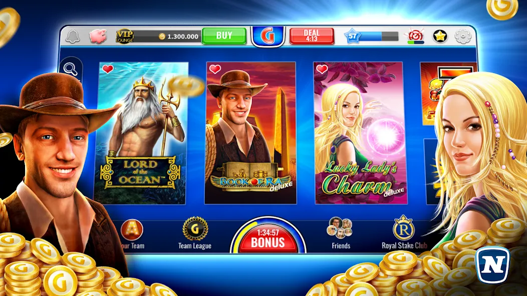 Gaminator Online Casino Slots  [МОД Mega Pack] Screenshot 1