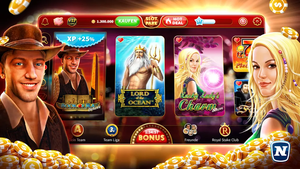 Slotpark - Online Casino Games  [МОД Mega Pack] Screenshot 5