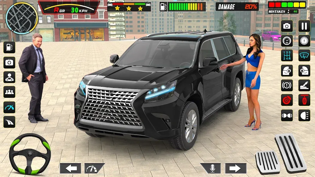 Car Dealership Car Saler (Драйвинг Скул Сити Кар Геймс)  [МОД Бесконечные монеты] Screenshot 1