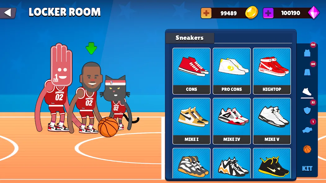 Dunkers 2 (Данкерс 2)  [МОД Все открыто] Screenshot 3