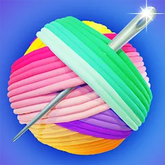 Взлом Cross Stitch Coloring Mandala (Кроссстиль раскрашивание мандала)  [МОД Mega Pack] - стабильная версия apk на Андроид