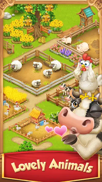 Village and Farm (Вилладж энд Фарм)  [МОД Unlimited Money] Screenshot 2