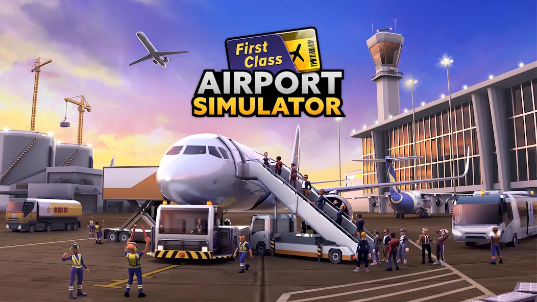 Airport Simulator: Tycoon Inc. (Эйрпорт Симулятор)  [МОД Unlimited Money] Screenshot 1