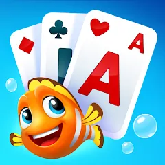 Скачать взломанную Fishdom Solitaire (Фишдом Солитер)  [МОД Много денег] - стабильная версия apk на Андроид