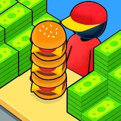 Взлом My Burger Shop: Burger Games (Май Бургер Шоп Игры)  [МОД Unlimited Money] - стабильная версия apk на Андроид