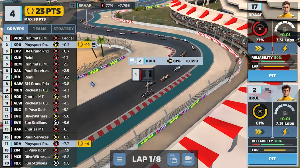 Motorsport Manager Game 2024 (Моторспорт менеджер онлайн 2023)  [МОД Unlocked] Screenshot 5