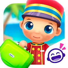 Взломанная Vacation Hotel Stories (Вакансия Отель истории)  [МОД Mega Pack] - последняя версия apk на Андроид