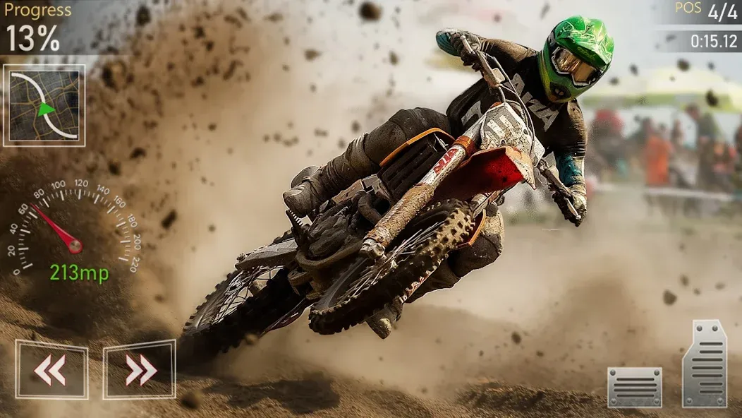 Motocross MX Dirt Bike Games  [МОД Mega Pack] Screenshot 2