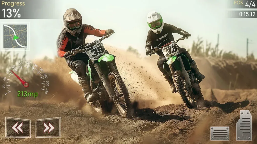 Motocross MX Dirt Bike Games  [МОД Mega Pack] Screenshot 4