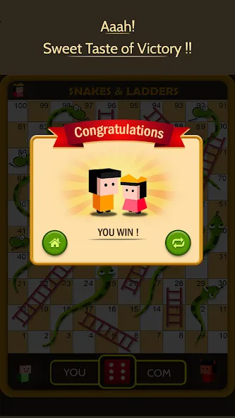 Snakes & Ladders: Online Dice!  [МОД Меню] Screenshot 5