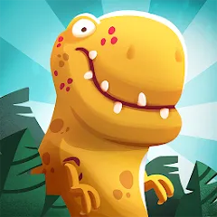 Взломанная Dino Bash: Dinosaur Battle (Дино Баш)  [МОД Бесконечные монеты] - последняя версия apk на Андроид