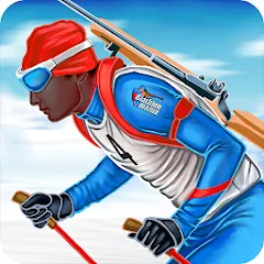 Взлом Biathlon Mania (Биатлон Мания)  [МОД Много денег] - стабильная версия apk на Андроид